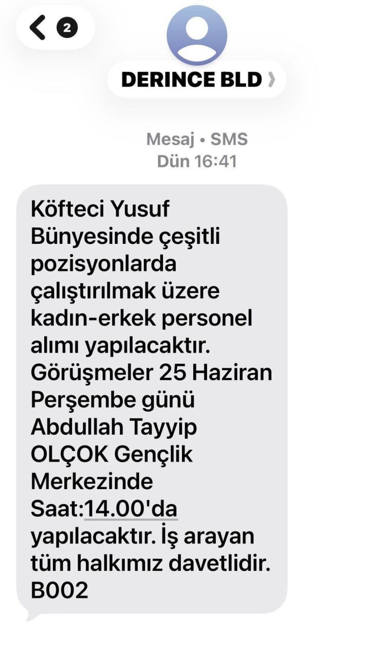 Köfteci Yusuf’a eleman bulmak belediyenin işi mi?