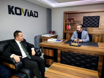 KOVİAD, Başkan Adayı Tutuş’u Ağırladı
