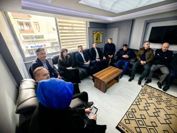 KOVİAD, Başkan Adayı Tutuş’u Ağırladı