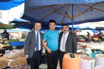 Tutuş'tan pazarcılara müjde; Yahya Kaptan'a Kapalı Pazar