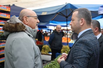Tutuş'tan pazarcılara müjde; Yahya Kaptan'a Kapalı Pazar