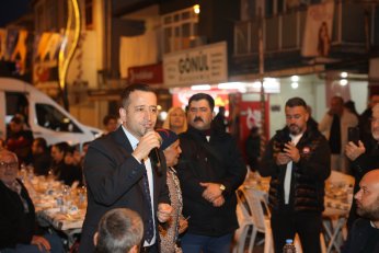 Tutuş, Kuruçeşmelilerle gönül sofrasında buluştu