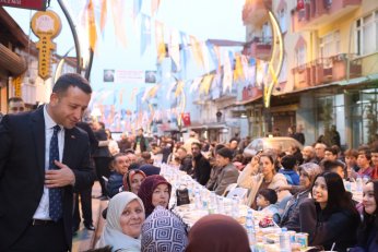 Tutuş, Kuruçeşmelilerle gönül sofrasında buluştu