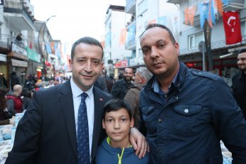 Tutuş, Kuruçeşmelilerle gönül sofrasında buluştu