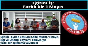 Eğitim İş: Farklı bir 1 Mayıs