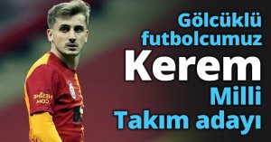 Gölcüklü futbolcumuz Kerem Milli Takım adayı