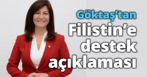 Göktaş’tan Filistin’e destek açıklaması