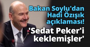 Bakan Soylu'dan Hadi Özışık açıklaması! 