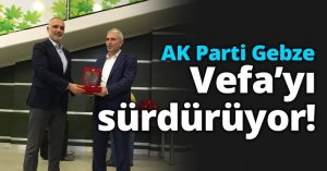 AK Parti Gebze Vefa’yı sürdürüyor!