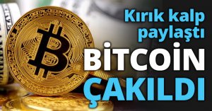 Kırık kalp paylaştı BİTCOİN ÇAKILDI