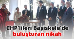 CHP'lileri Başiskele'de buluşturan nikah