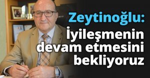 Zeytinoğlu: İyileşmenin devam etmesini bekliyoruz