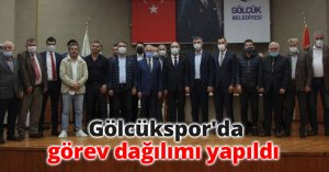 Gölcükspor'da görev dağılımı yapıldı