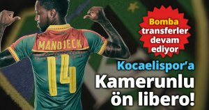Kocaelispor'a Kamerunlu ön libero!