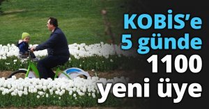 KOBİS’e 5 günde 1100 yeni üye