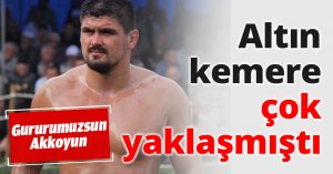 Altın kemere çok yaklaşmıştı