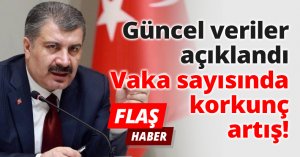 Güncel veriler açıklandı Vaka sayısında korkunç artış!
