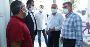 Aygün ve Çakır’dan esnaf ziyaretleri