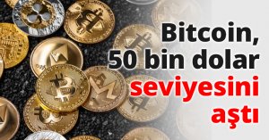 Bitcoin, 50 bin dolar seviyesini aştı