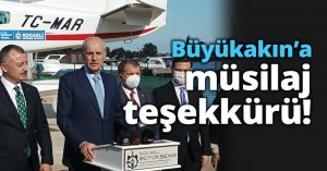 Büyükakın’a müsilaj teşekkürü!