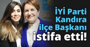 Kandıra ilçe Başkanı istifa etti!