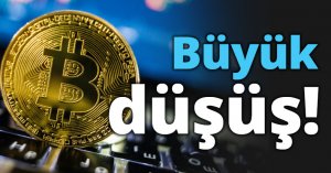 Kripto paralarda sert düşüş