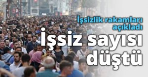 İşsizlik rakamları açıkladı İşsiz sayısı düştü