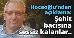 Şehit bacısına sessiz kalanlar