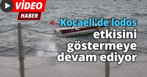 Kocaeli'de lodos etkisini göstermeye devam ediyor