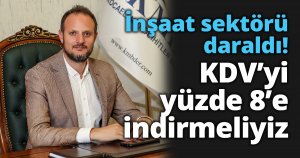 İnşaat sektörü daraldı!