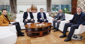 Başkan Söğüt, Mahmut Civelek’i ağırladı