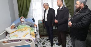Başkan Büyükgöz’den işçilere moral ziyareti