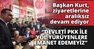 MHP ZİYARETLERİNE DEVAM EDİYOR