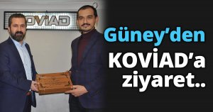 Ali Güney’den KOVİAD'A ziyaret