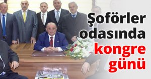 Şoförler odasında kongre günü