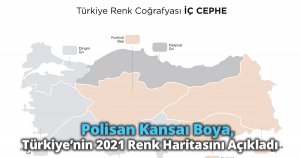 Polisan Kansaı Boya, Türkiye’nin 2021 Renk Haritasını Açıkladı 