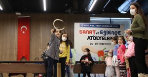 Mutlu Şehrin Mutlu Çocukları sanat ve eğlencenin keyfini çıkarttı