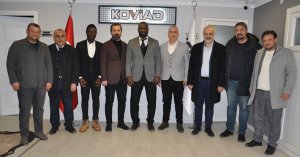 KOVİAD’da Afrika’lı İş İnsanları ile  Ticari İşbirliği Konuşuldu