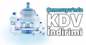 Çenesuyu’nda KDV İndirimi