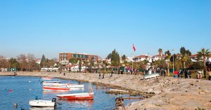 Hafta sonunda sahiller cıvıl cıvıldı