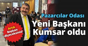 Artık başkan diyeceksiniz..
