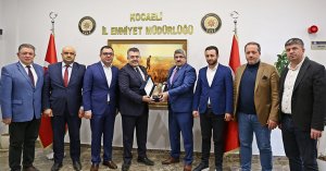 KOTO’dan İl Emniyet Müdürü Tipioğlu’na 177. yıl ziyareti