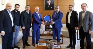 Dursun Ali Özel'in  KOTO’ya veda ziyareti 