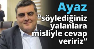 Ayaz İzmit Belediyesi’ne yüklendi “söylediğiniz yalanlara bilgi ve belgesiyle misliyle cevap veririz”