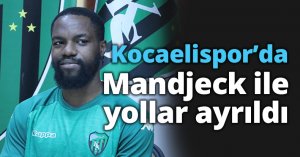 Kocaelispor’da Mandjeck ile yollar ayrıldı