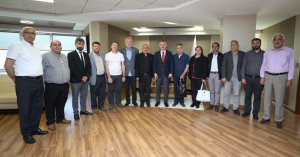 Cemevlerinden Başkan Büyükakın’a teşekkür ziyareti