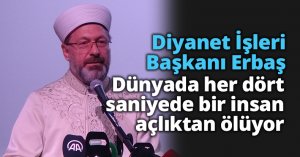 Diyanet İşleri Başkanı Erbaş: 