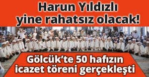 Gölcük’te 50 hafızın icazet töreni gerçekleşti