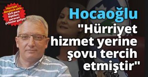 Hocaoğlu; 