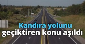 Kandıra yolunda o konu aşıldı!